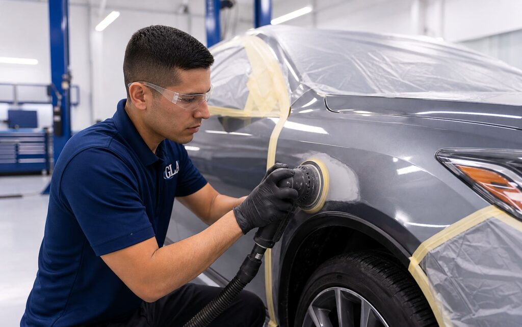 Car scratch repair